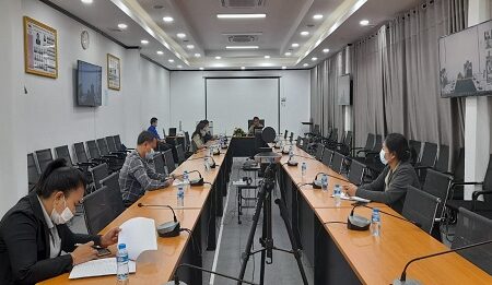 ກອງປະຊຸມຮັບຟັງການເຜີຍແຜ່ຂໍ້ຕົກລົງ ວ່າດ້ວຍ ຈັນຍາບັນ,ຂໍ້ຫ້າມ ແລະ ການລົງວິໄນຕໍ່ຄູ ແລະ ບຸກຄະລາກອນ ຂະແໜງການສຶກສາທິການ ແລະ ກິລາ